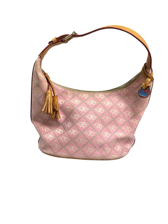 Dooney & Bourke Handbags - Vintage Dooney & Bourke Pink/Kelly Green shoulder bag